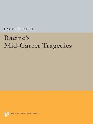 cover image of Racine's Mid-Career Tragedies